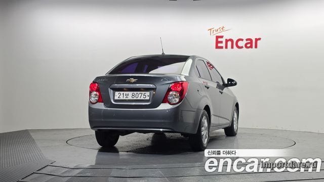 CHEVROLET AVEO SEDAN 2014 — 84 742 км, серебристо-серый, Корея — под ключ — фото 4