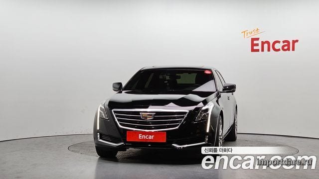 CADILLAC CT6 2016 — 156 507 км, чёрный, Корея — под ключ — фото 3