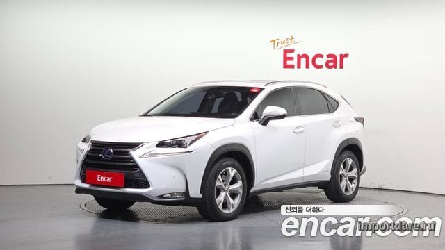 LEXUS NX300H 2015 — 149 424 км, белый, Корея — под ключ — фото 1