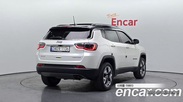 JEEP COMPASS 2020 — 50 268 км, белый-перламутр, Корея — под ключ — фото 2