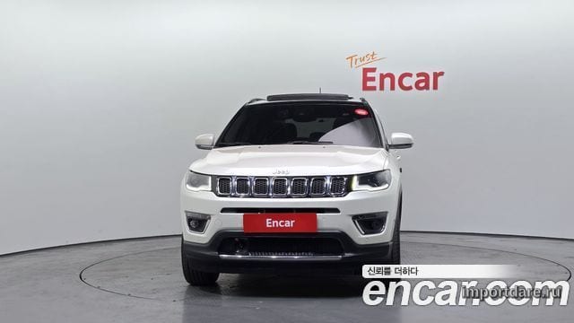 JEEP COMPASS 2020 — 50 268 км, белый-перламутр, Корея — под ключ — фото 3