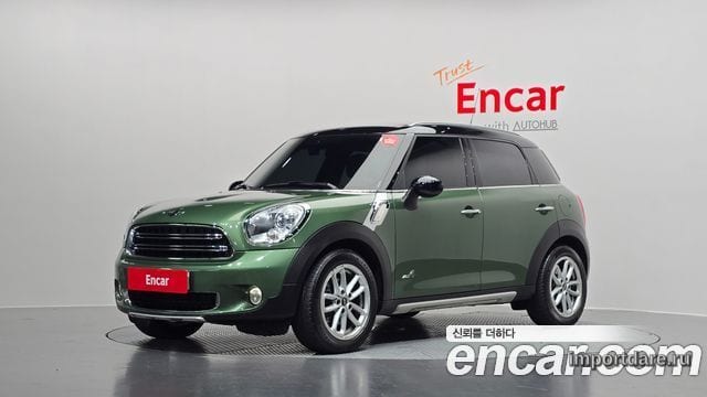 MINI COOPER D COUNTRYMAN 2016 — 91 932 км, салатовый, Корея — под ключ — фото 1