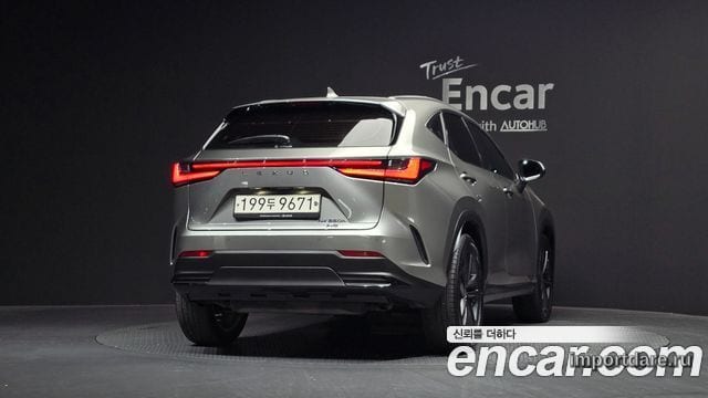 LEXUS NX350H 2023 — 76 299 км, серебристо-серый, Корея — под ключ — фото 4