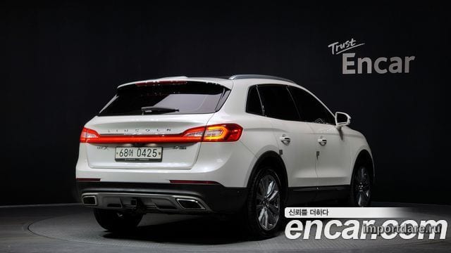 LINCOLN MKX 2016 — 158 154 км, белый, Корея — под ключ — фото 2