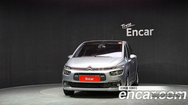CITROEN C4 PICASSO 2018 — 92 117 км, серебристый, Корея — под ключ — фото 3