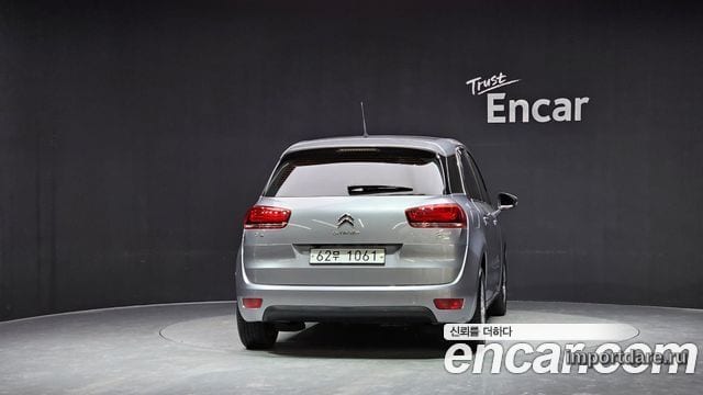 CITROEN C4 PICASSO 2018 — 92 117 км, серебристый, Корея — под ключ — фото 4