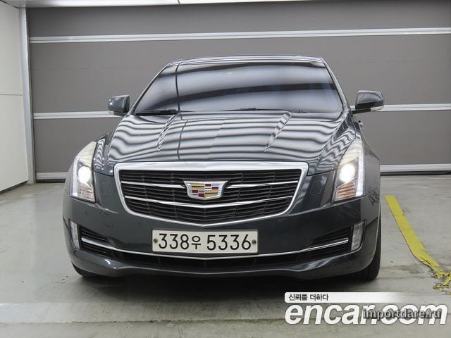 CADILLAC ATS 2015 — 90 714 км, серый, Корея — под ключ — фото 2