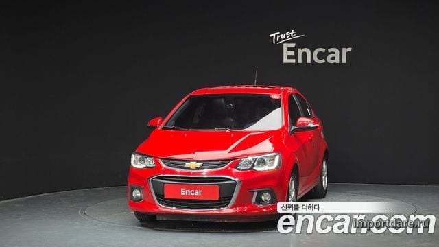 CHEVROLET AVEO SEDAN 2018 — 93 391 км, красный, Корея — под ключ — фото 3