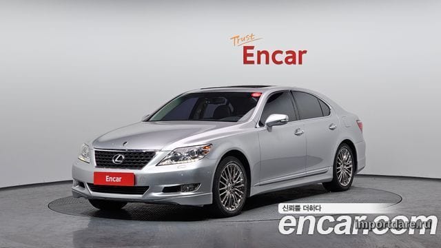 LEXUS LS460 2011 — 155 115 км, серебристо-серый, Корея — под ключ — фото 1