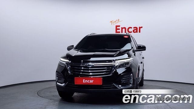 CHEVROLET EQUINOX 2022 — 34 369 км, чёрный, Корея — под ключ — фото 3