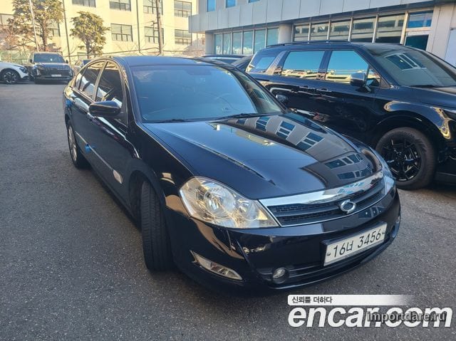 RENAULT KOREA SM5 NEW IMPRESSION 2009 — 134 000 км, чёрный, Корея — под ключ — фото 3