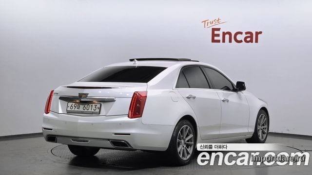 CADILLAC CTS 2018 — 88 650 км, белый, Корея — под ключ — фото 2