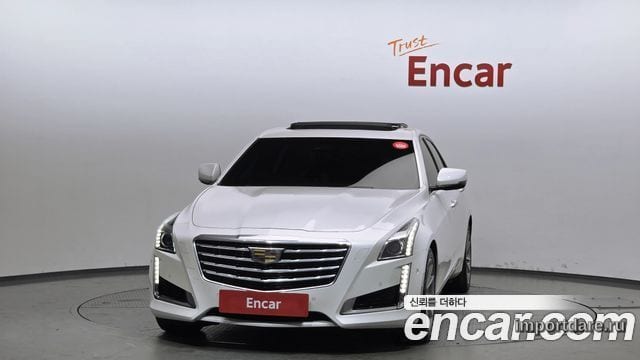 CADILLAC CTS 2018 — 88 650 км, белый, Корея — под ключ — фото 3