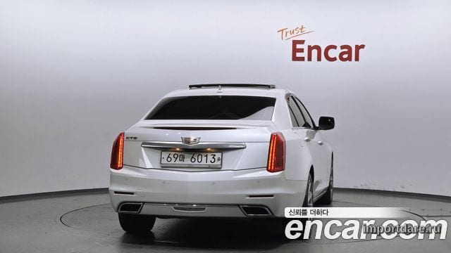 CADILLAC CTS 2018 — 88 650 км, белый, Корея — под ключ — фото 4