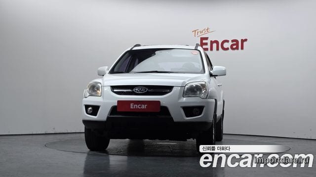 KIA NEW SPORTAGE 2008 — 138 606 км, белый, Корея — под ключ — фото 3