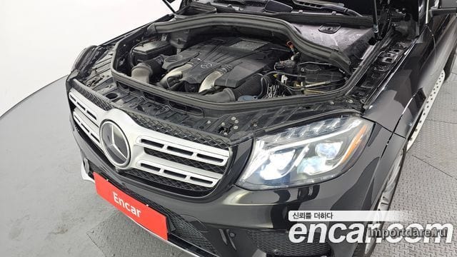 MERCEDES-BENZ GLS-CLASS X166 2017 — 86 732 км, чёрный, Корея — под ключ — фото 6