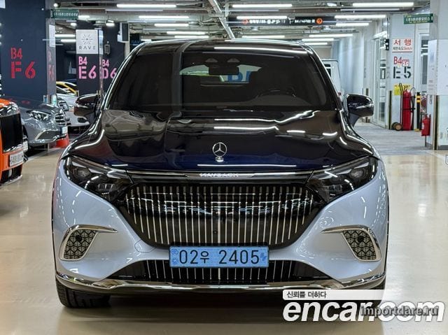 Mercedes-Benz Eqs SUV интерьер