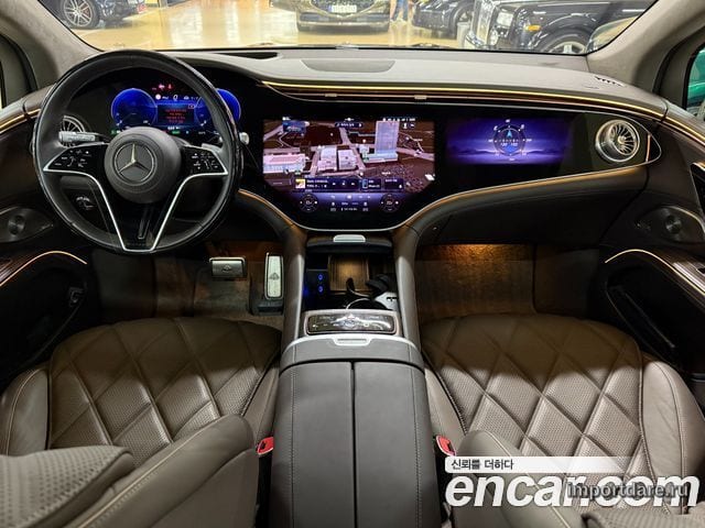 MERCEDES-BENZ EQS SUV X296 2024 — 10 400 км, серебристый, Корея — под ключ — фото 6