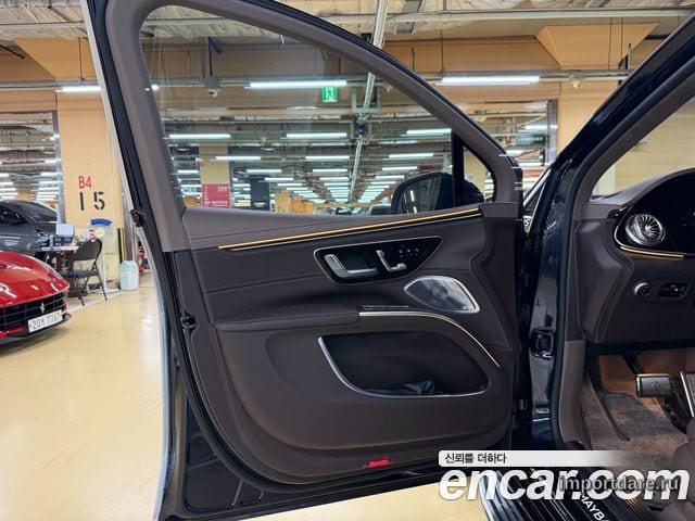 MERCEDES-BENZ EQS SUV X296 2024 — 10 400 км, серебристый, Корея — под ключ — фото 8