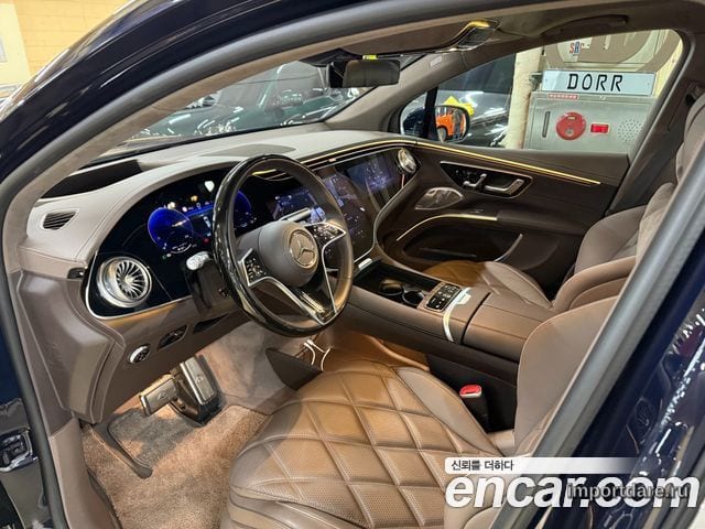 MERCEDES-BENZ EQS SUV X296 2024 — 10 400 км, серебристый, Корея — под ключ — фото 10