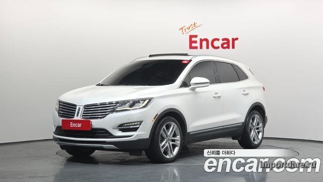 LINCOLN MKC 2016 — 178 394 км, белый, Корея — под ключ — фото 1