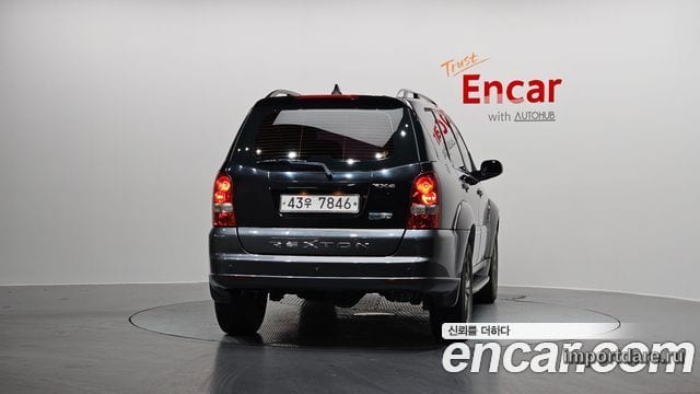 Kgm Super Rexton сзади