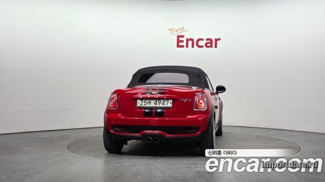 Mini Cooper S Roadster сзади