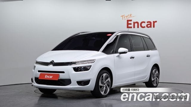 CITROEN GRAND C4 PICASSO 2016 — 110 442 км, белый, Корея — под ключ — фото 12