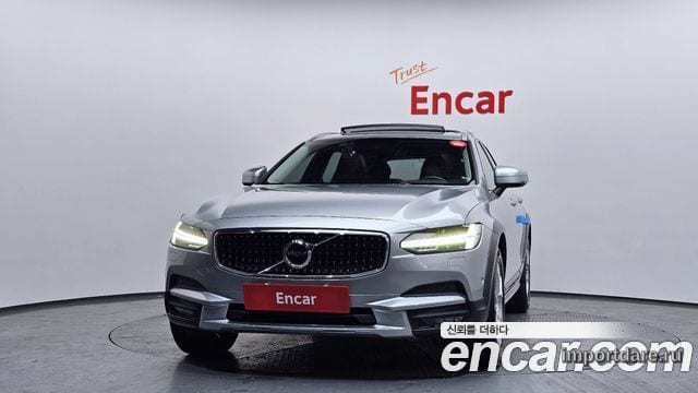 VOLVO V90 CROSS COUNTRY 2017 — 87 446 км, серебристый, Корея — под ключ — фото 3