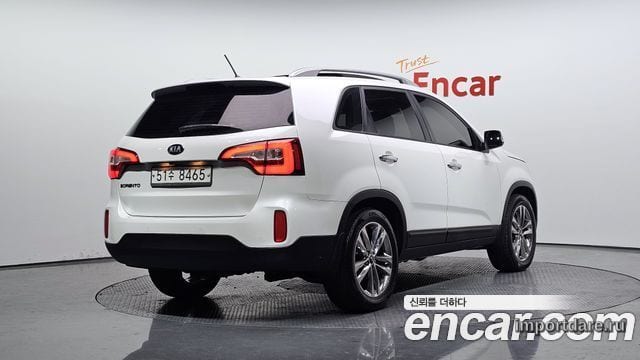 KIA SORENTO R 2014 — 111 243 км, белый, Корея — под ключ — фото 1