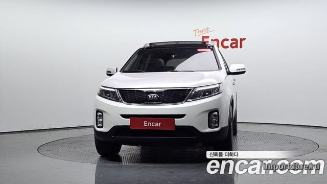 KIA SORENTO R 2014 — 111 243 км, белый, Корея — под ключ — фото 3