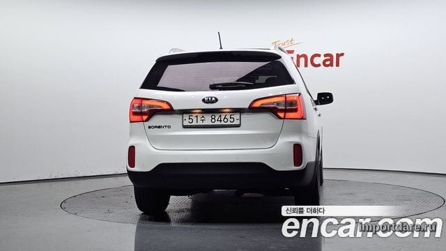 KIA SORENTO R 2014 — 111 243 км, белый, Корея — под ключ — фото 4