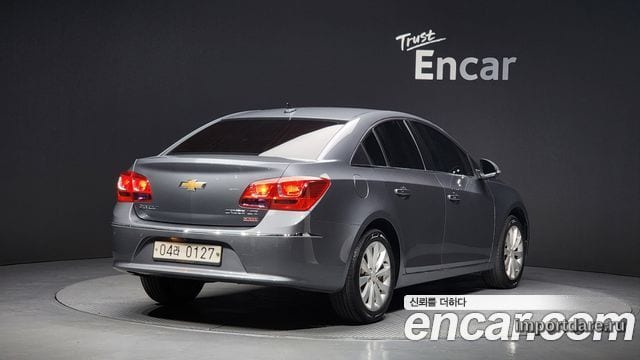 CHEVROLET AMAZING NEW CRUZE 2016 — 77 658 км, серый, Корея — под ключ — фото 2