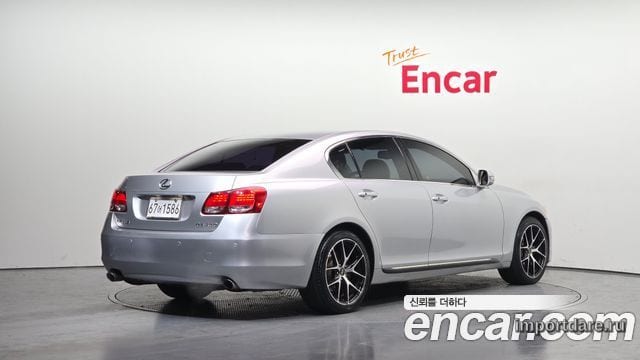 LEXUS GS460 2008 — 165 676 км, серебристый, Корея — под ключ — фото 2