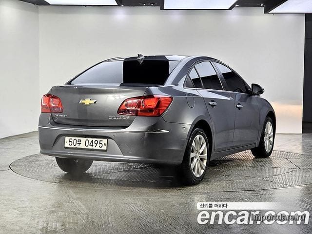 CHEVROLET AMAZING NEW CRUZE 2016 — 141 669 км, серый, Корея — под ключ — фото 4