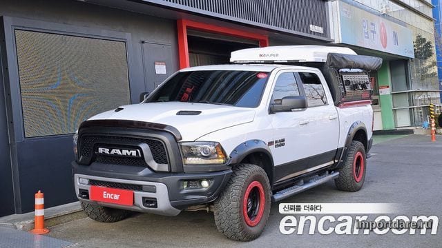 DODGE RAM PICKUP 2018 — 198 065 км, белый, Корея — под ключ — фото 11