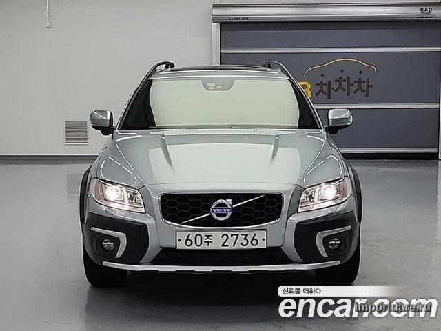 VOLVO XC70 2015 — 92 717 км, серебристый, Корея — под ключ — фото 2