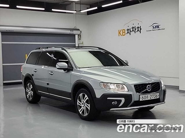 VOLVO XC70 2015 — 92 717 км, серебристый, Корея — под ключ — фото 4