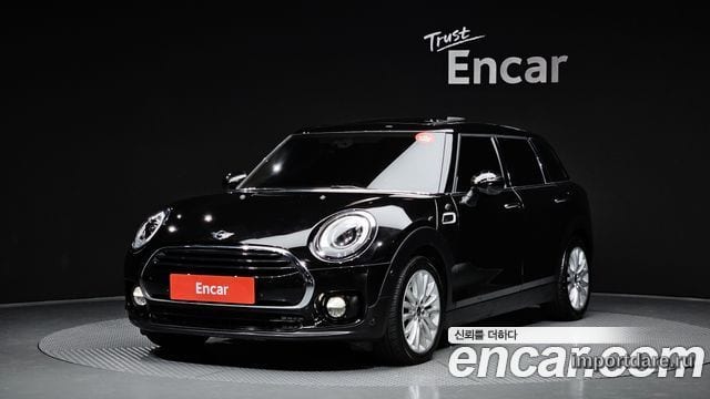 MINI COOPER D CLUBMAN 2018 — 79 331 км, чёрный, Корея — под ключ — фото 1