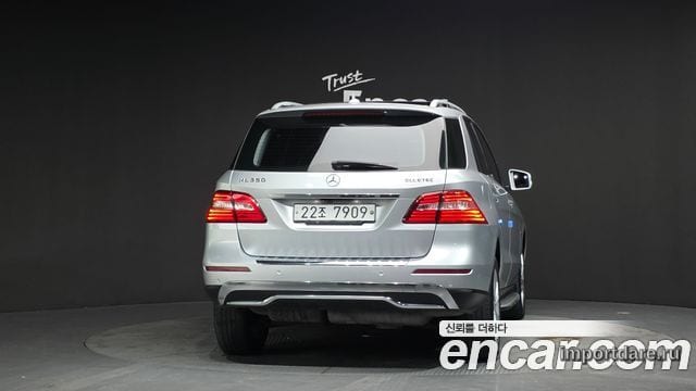 MERCEDES-BENZ M-CLASS W166 2012 — 175 438 км, серебристый, Корея — под ключ — фото 4