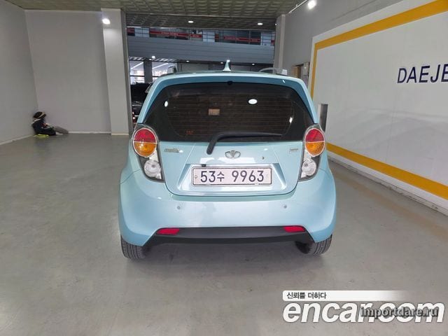 CHEVROLET MATIZ CREATIVE 2010 — 180 419 км, голубой, Корея — под ключ — фото 4