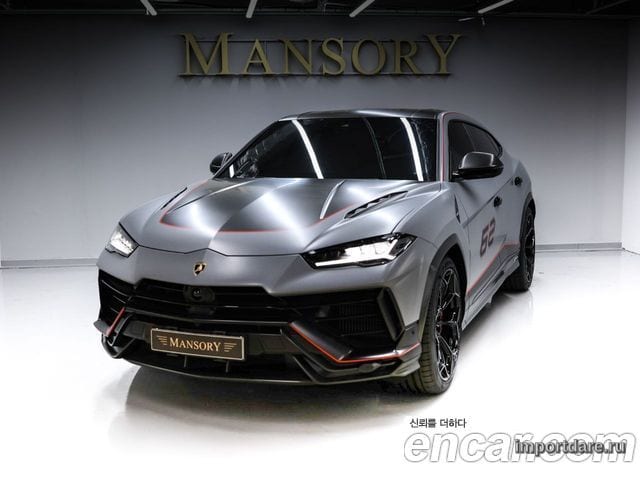 LAMBORGHINI URUS 2023 — 723 км, серебристо-серый, Корея — под ключ — фото 1