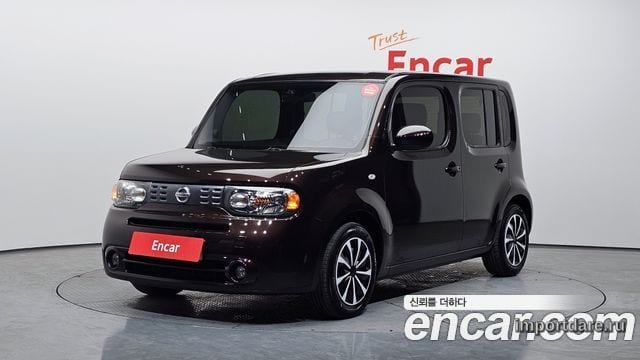 NISSAN CUBE 2011 — 178 565 км, коричневый, Корея — под ключ — фото 1