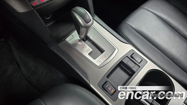 SUBARU LEGACY 2011 — 175 705 км, чёрный, Корея — под ключ — фото 9
