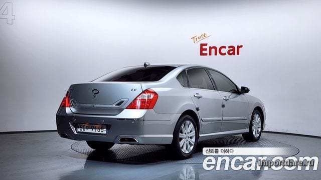 RENAULT KOREA SM7 NEW ART 2008 — 247 483 км, серебристо-серый, Корея — под ключ — фото 2