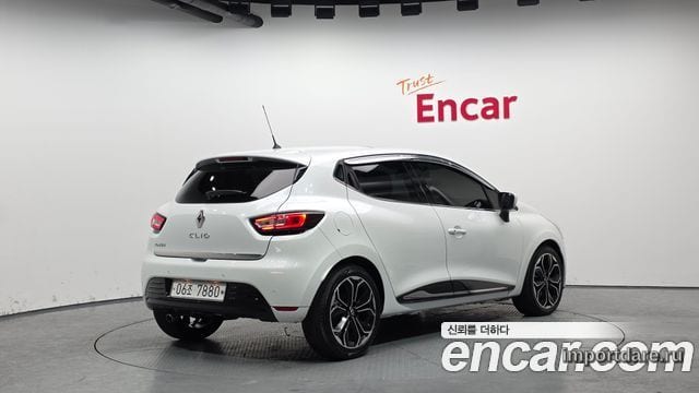 RENAULT KOREA CLIO 2019 — 107 152 км, белый, Корея — под ключ — фото 2