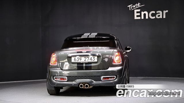 Mini Cooper S Coupe сзади