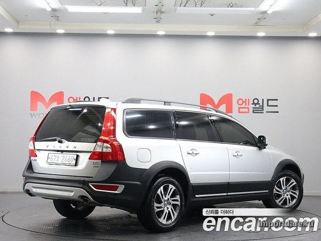 VOLVO XC70 2012 — 330 250 км, серебристый, Корея — под ключ — фото 3