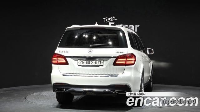 MERCEDES-BENZ GLS-CLASS X166 2017 — 192 313 км, белый, Корея — под ключ — фото 4