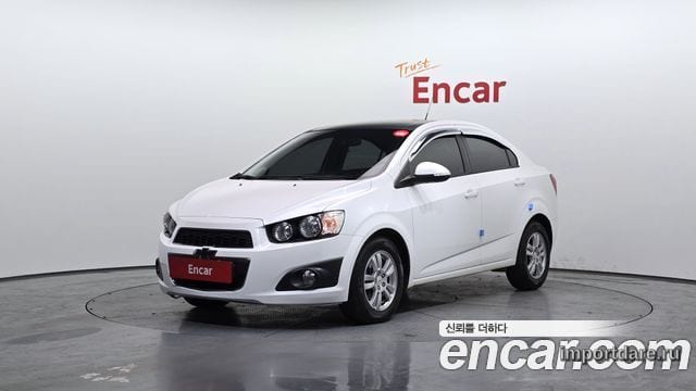 CHEVROLET AVEO SEDAN 2015 — 96 252 км, белый, Корея — под ключ — фото 1